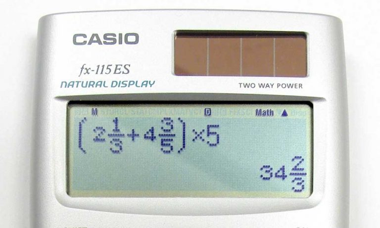 Solar Powered Calculator