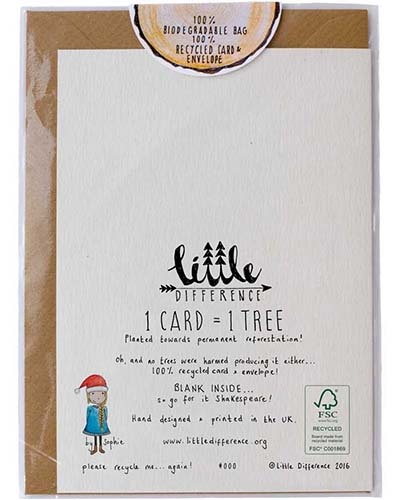 Eco Friendly Christmas Card