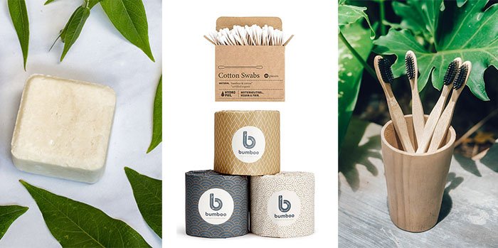 Green Eco Friendly Toiletries for New Year Resolutions
