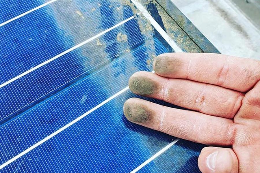 Dirty Solar Panels