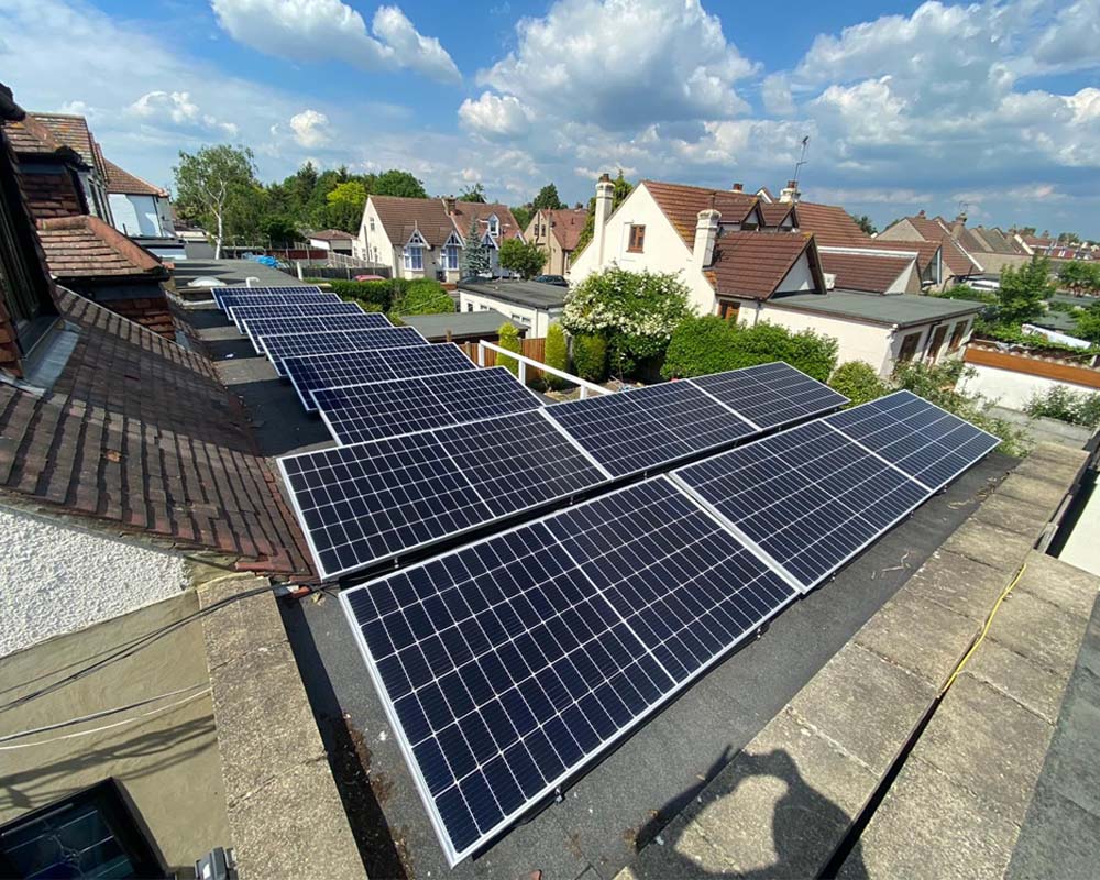 Solar Panels on Flat Roof
