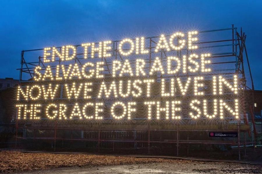 COP26 Grace of the Sun By Robert Montgomery