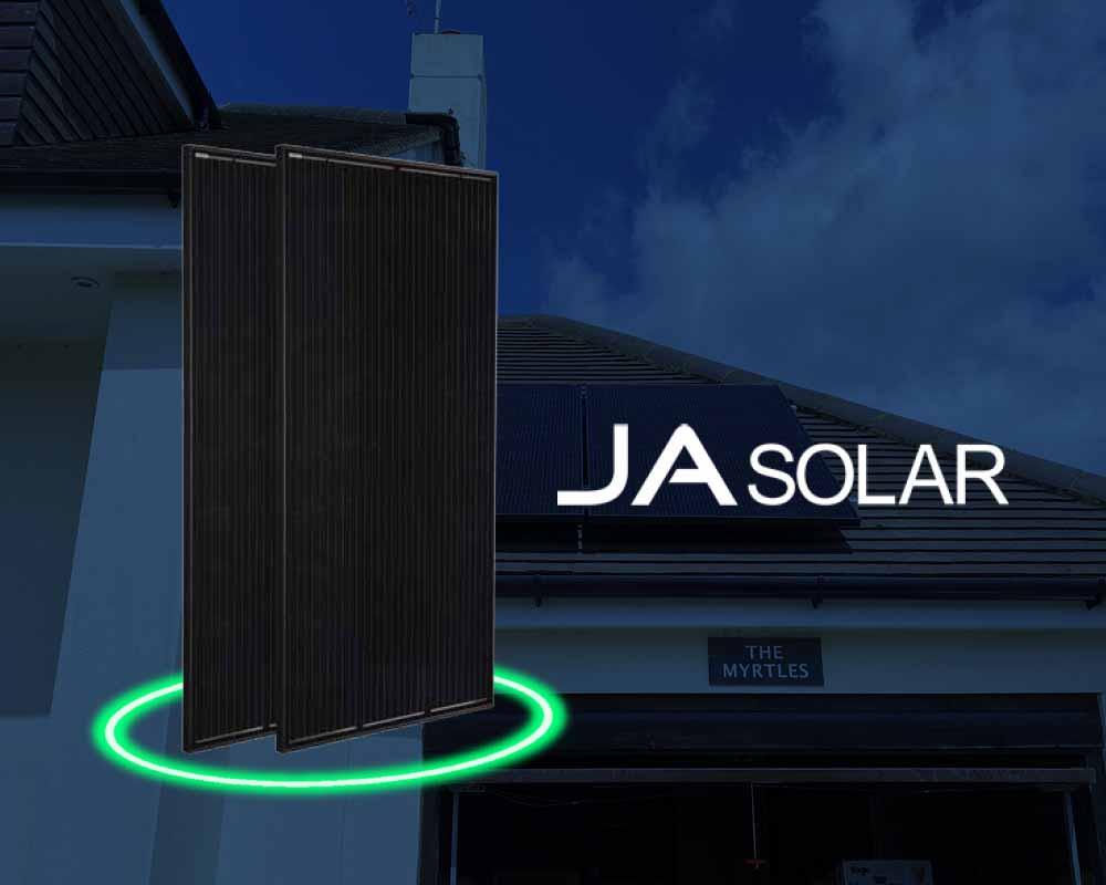 All Black JA Solar Panels