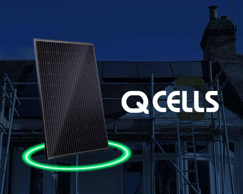 QCell Black Solar Panels