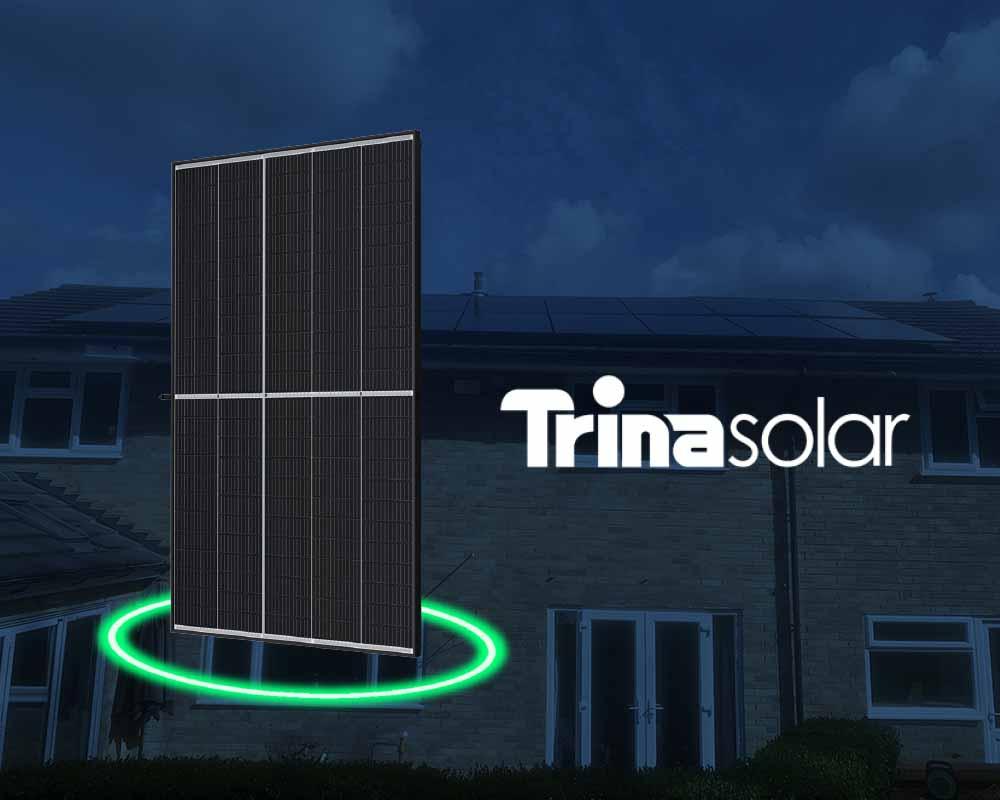 Trina Black Solar Panels