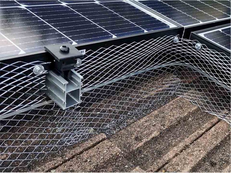 Bird Proofing Solar Panels