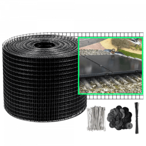 Solar Panel Bird Protection Black