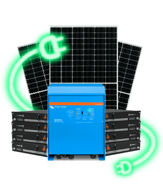 Victron Energy Off Grid Solar System