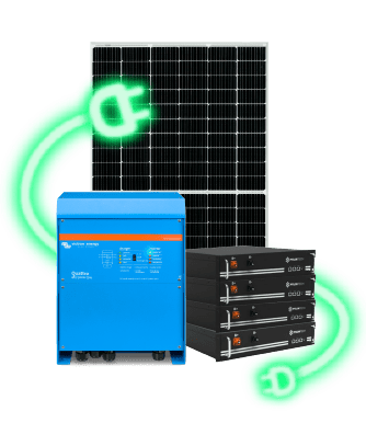 Victron Energy Off Grid Solar System