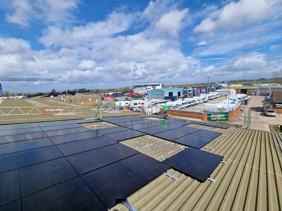 Commercial Solar Case Study Advanced Building Ltd