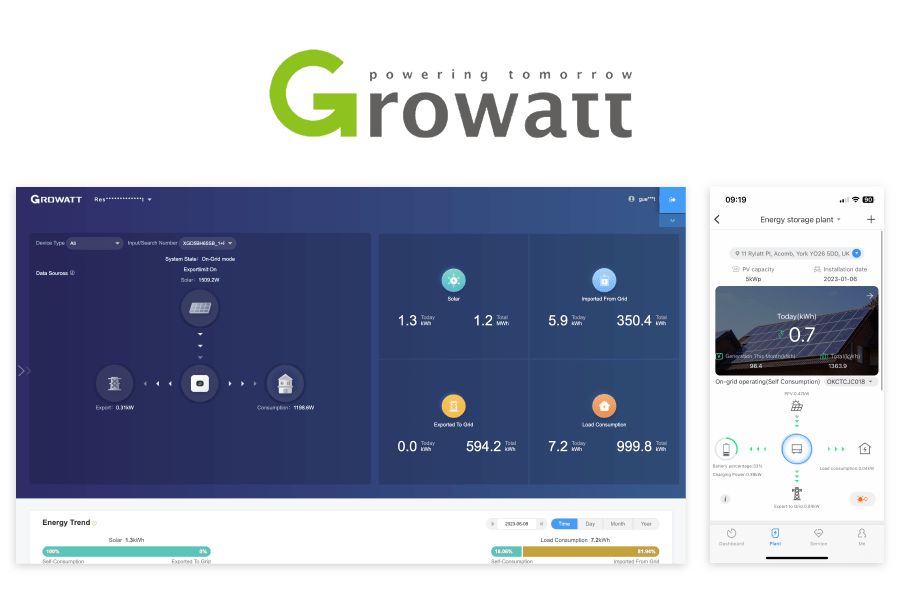 growatt solar monitoring