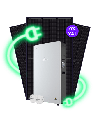 Givenergy 13.5kWh all in one battery with solar panels