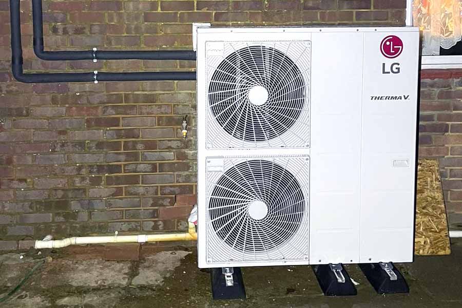 air source heat pumps