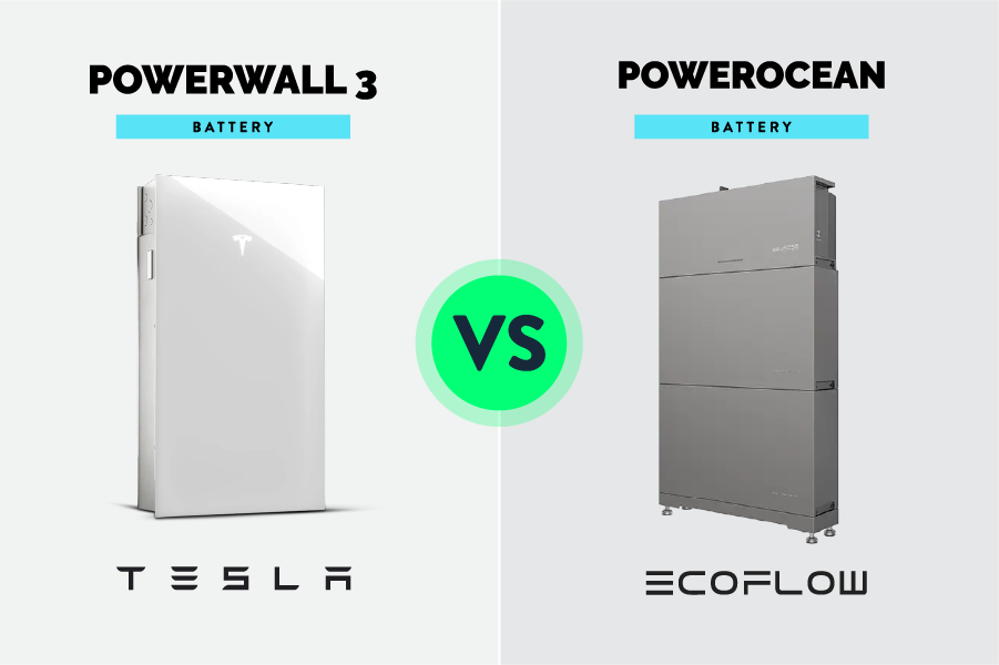 Tesla Powerwall 3 vs EcoFlow PowerOcean Battery
